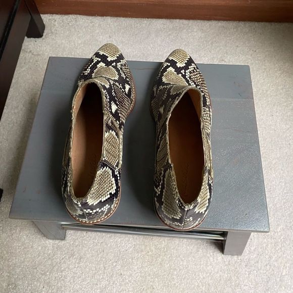 MADEWELL Women Sonia Chelsea Snake Embossed Leather Boots - NEW NWOB - Picture 6 of 13